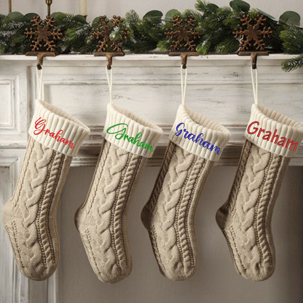 Personalized Embroidered Christmas Stocking