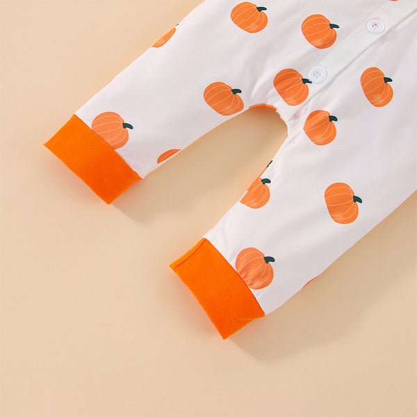 Personalized Fall Pajamas, Pumpkin Pajamas