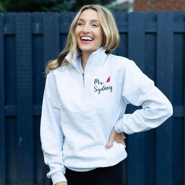 Personalized Teacher Sweatshirt