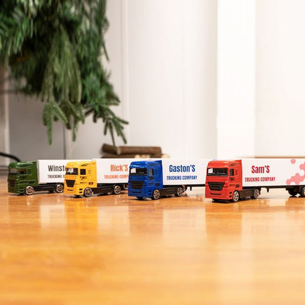 Kids Toy Truck, Toy With Name, Personalized Toy