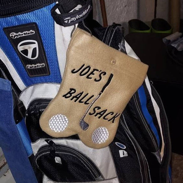 GOLF BALL BAG - Personalized Ball sack - Funny golfing - Golfers for men