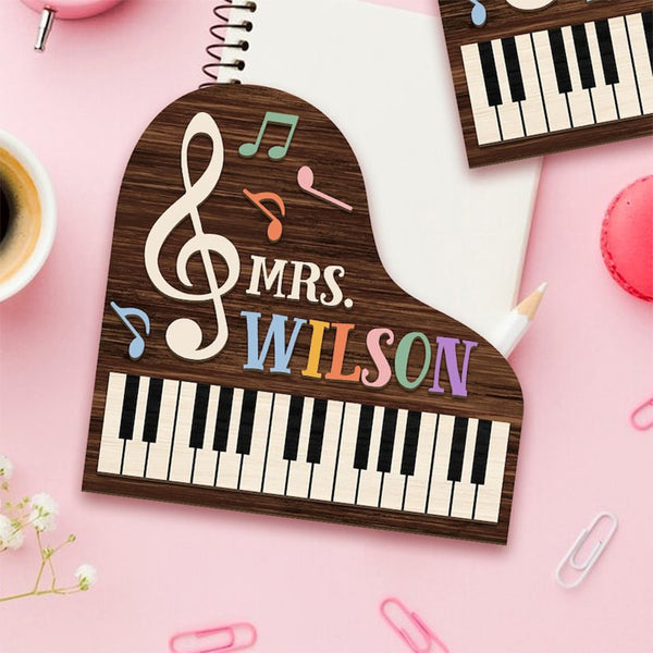 Music Teacher Sign, Personalized Wooden Sign Music