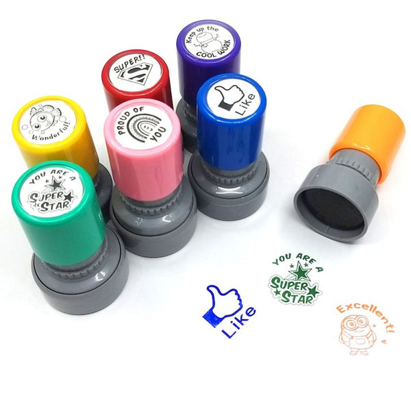 Custom teacher stamp, Unique design Teacher stamp. You pick ink color