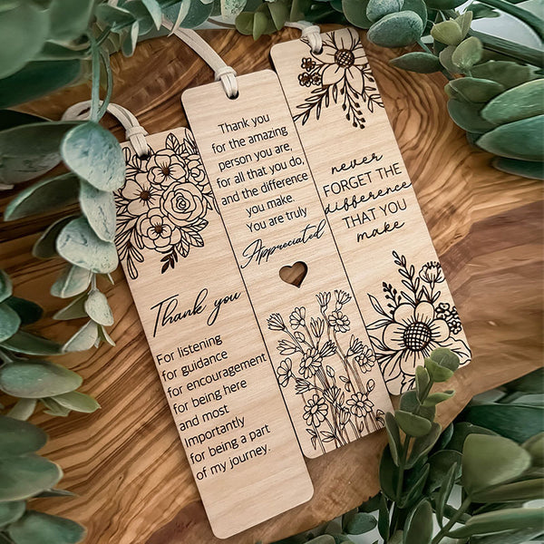 Teacher Appreciation Bookmark | Teacher Gift Personalized Bookmark | End of Year Gift