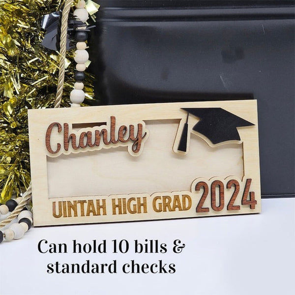 Graduation Money Holder, Class of 2024 Gift, High School Graduation