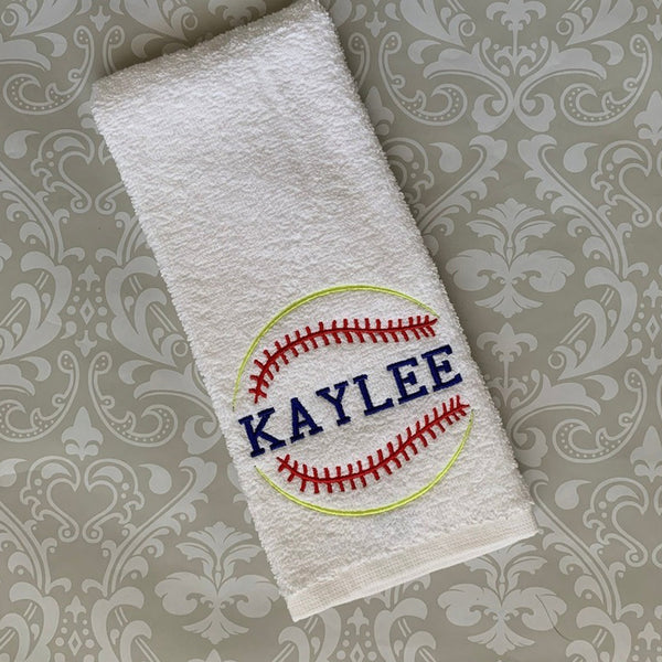 Personalized Ball Towel, Personalized Gift, Gift For Him