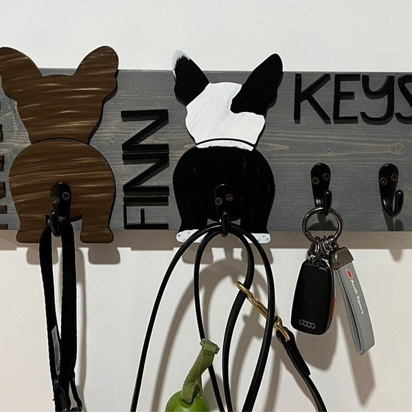 Custom Leash Holder / Leash Holder / Pet Storage