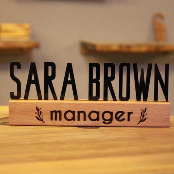 Desk Name Plate, Name plate for desk, Custom Design Desk Name Plate