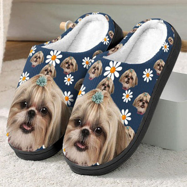 Custom Photo Dog Cat And Accessories Slipper