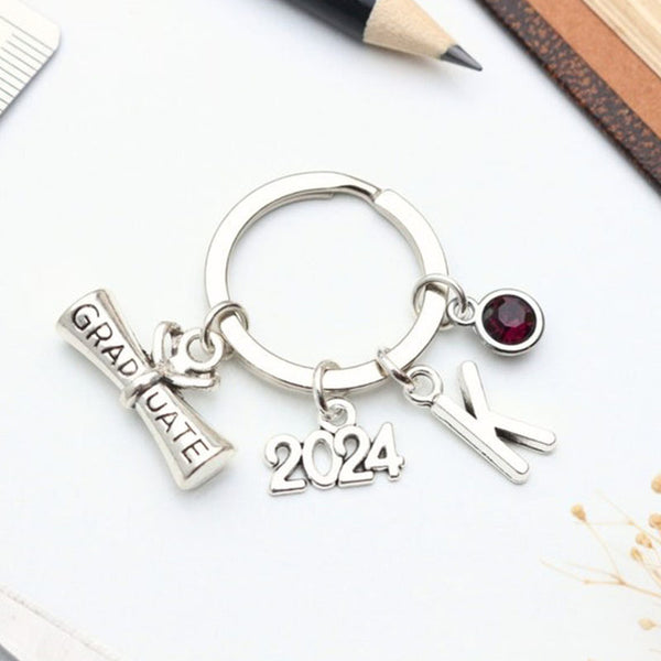 2024 Graduation Keyring - 2024 Personalised Gift Keepsake