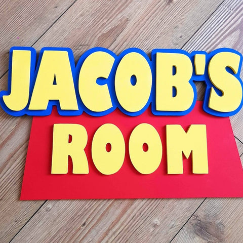 Bedroom Name Plate Decoration