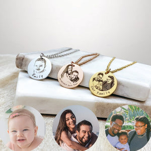 Personalized Necklace For Women Family Photo Necklaces Memorial Jewelry Handmade Jewelry Personalized Gifts For Mom