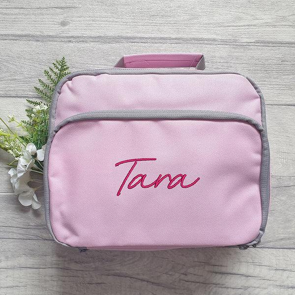 personalized kids lunch bag, custom lunch cooler bag