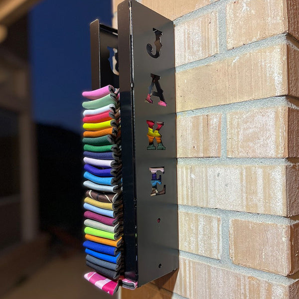 Custom Can Cooler Holder with Bottle Opener, Personalized Cooler Dispenser