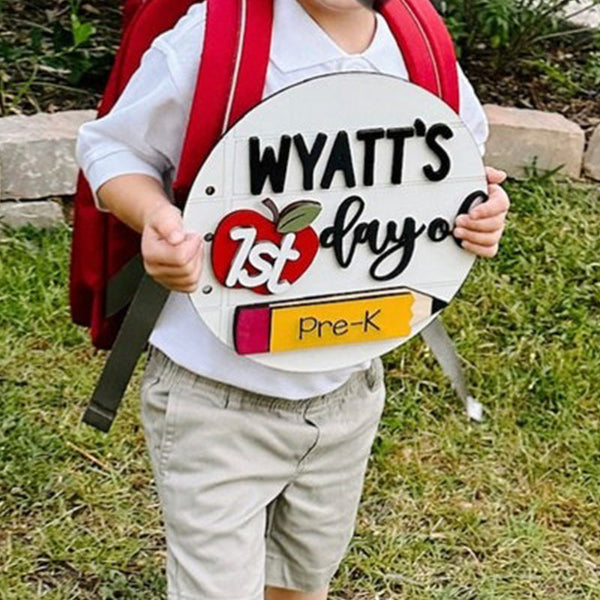 First Day of School Photo Prop, School Photos