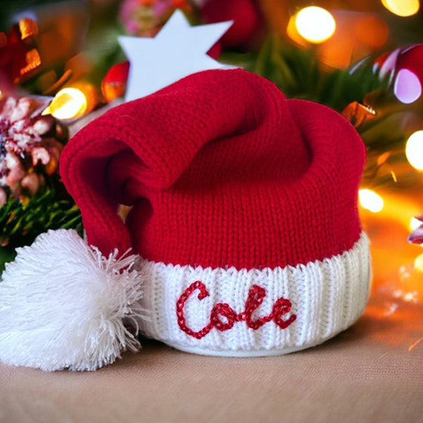 Personalized Christmas Knit Hat