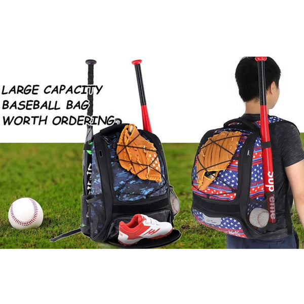 Personalized Baseball,Softball Backpack| Custom Baseball Bag | Custom Softball Bag