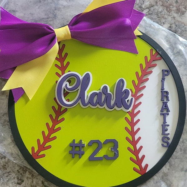 Softball Team Gifts, Softball Season Keepsake