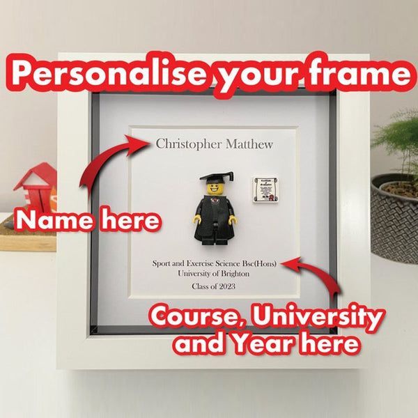 Personalised Graduation Mini Figure Gifts