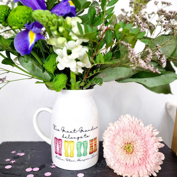 Personalised Vase, Birthday Vase