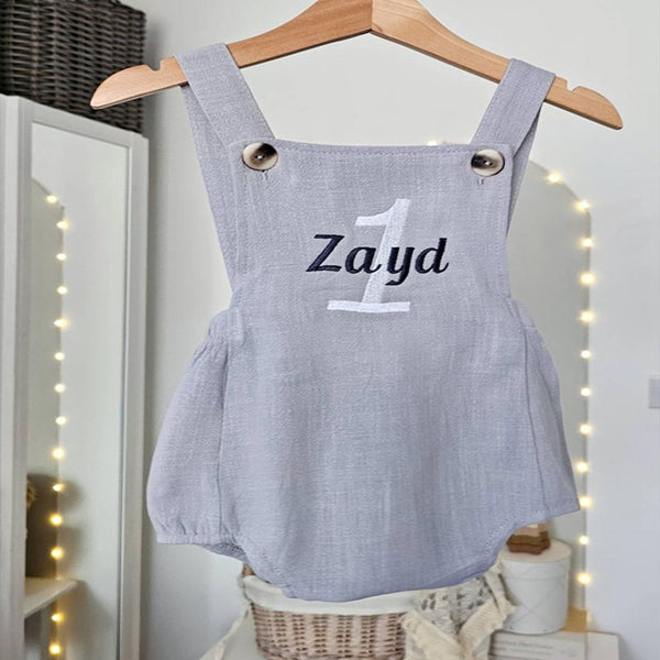 1st Birthday Romper, personalised romper, personalised baby gift