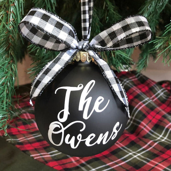 Personalized Christmas Ornament