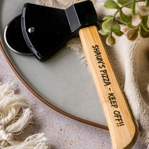 Personalised Axe Shape Pizza Cutter