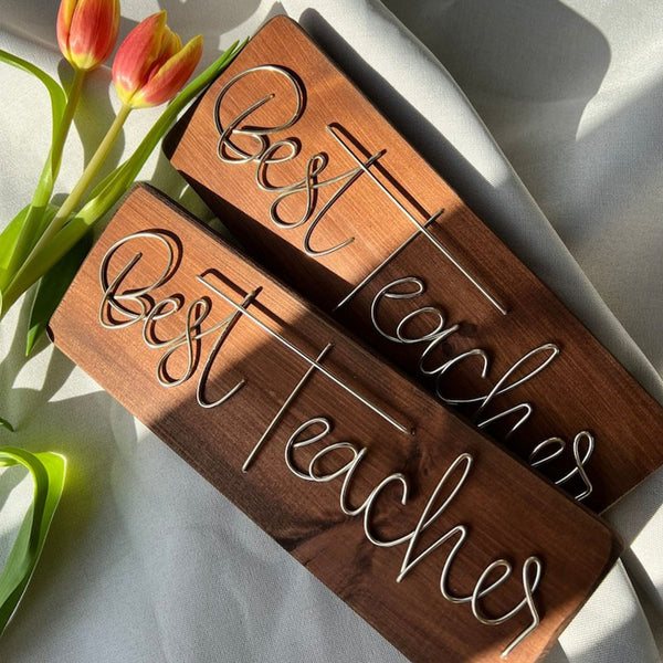 Teacher Gifts  Wooden Signs  Gifts for Teachers  End of School Gifts