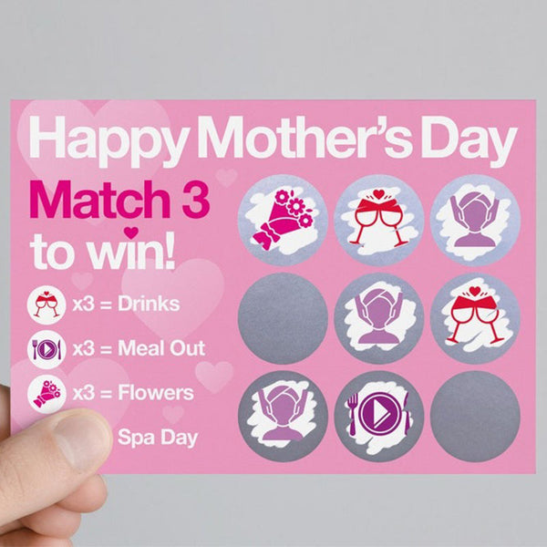 Mothers Day Gift, Gift for Mum,  Birthday Gift for Dad, Gift for Dad Scratch Card, Scratch Card for Mum