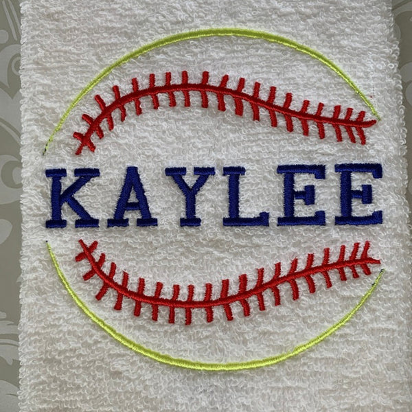 Personalized Ball Towel, Personalized Gift, Gift For Him