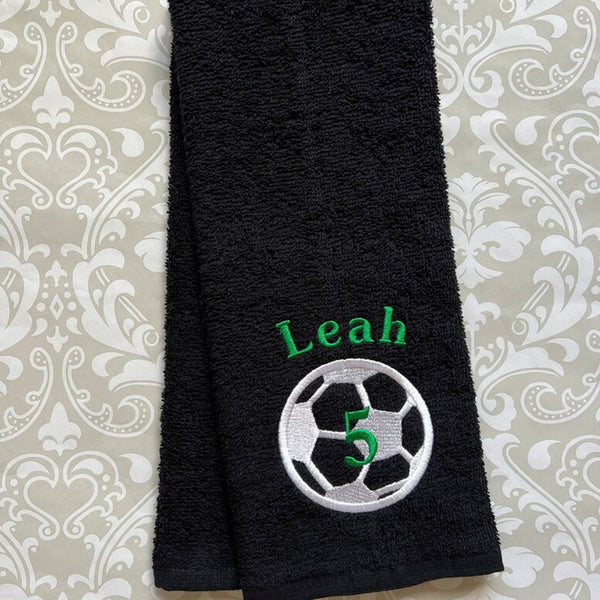 Personalized Ball Towel, Personalized Gift, Gift For Him