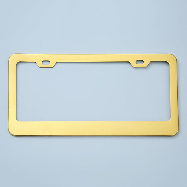 Custom License Plate Frame, Personalized Vehicle Decoration (Universal for any Vehicle)