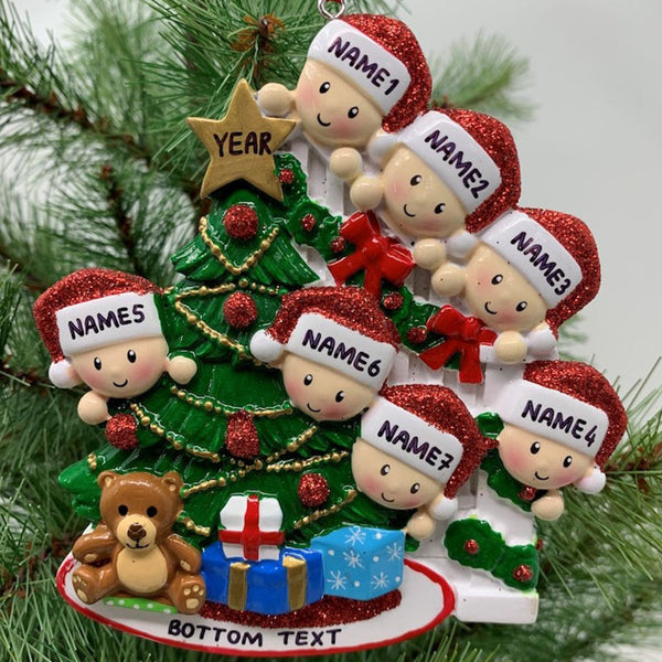 Creative Happy Family Mix Christmas Decoration Home Ornaments