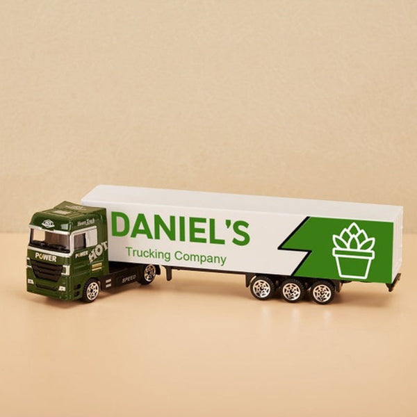 Personalized Kids Toy Truck  Custom Kids Name Toy Truck