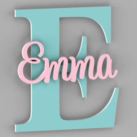 Personalized Name Sign For Kids and Babies, Door Sign, Name Sign for Kids Room