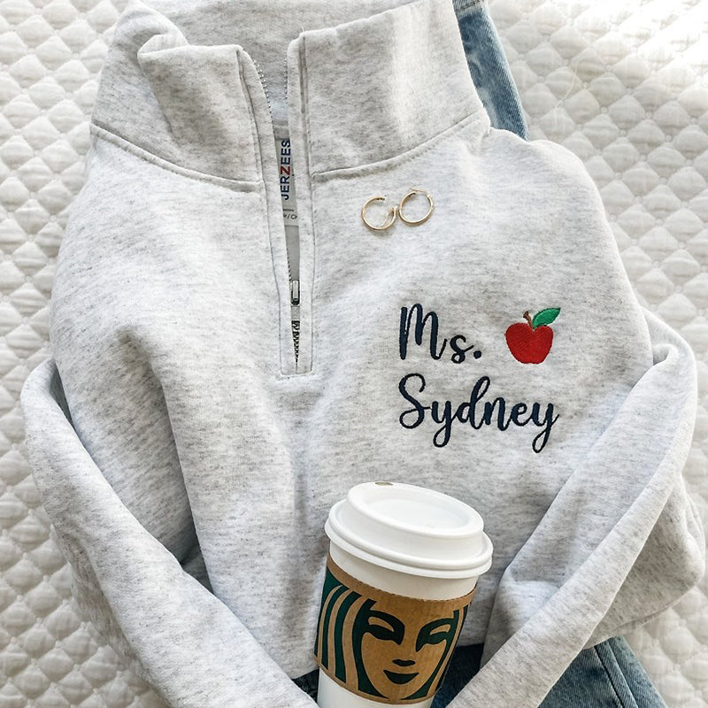 Personalized Teacher Sweatshirt