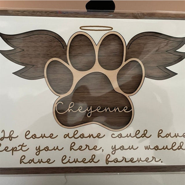 Pet Memorial Sign, Pet Memorial Gift, Pet Loss Gift, Personalized Cat Memorial