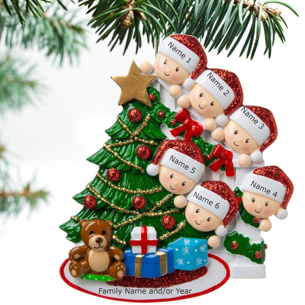 Creative Happy Family Mix Christmas Decoration Home Ornaments