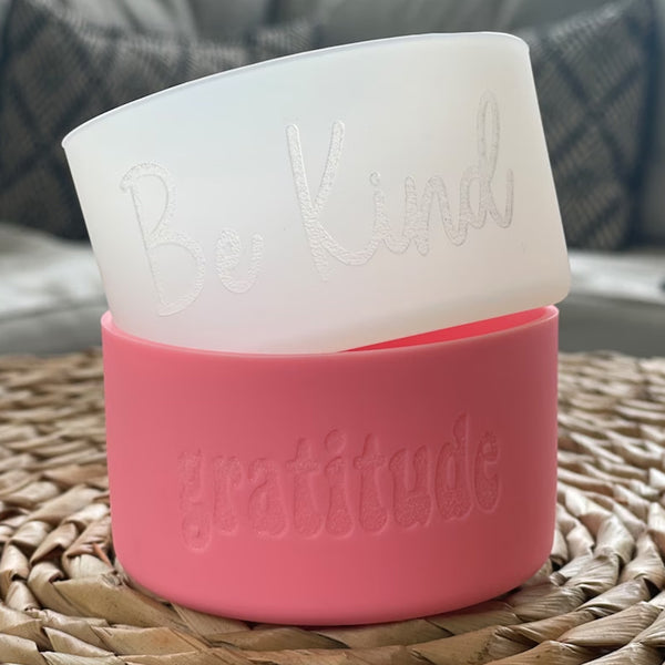 PERSONALIZED Silicone Tumbler Bumper or Boot |Silicone Boot