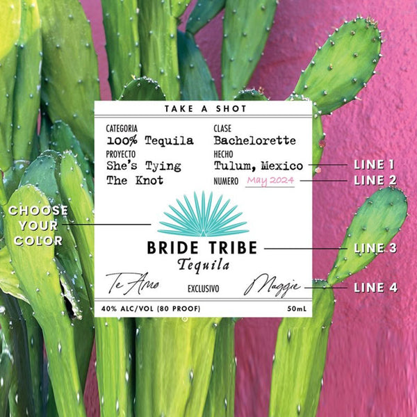 Bachelorette Casamigos Labels 50 mL | Wife of the Party | Tequila Label | Bridal Party Gift