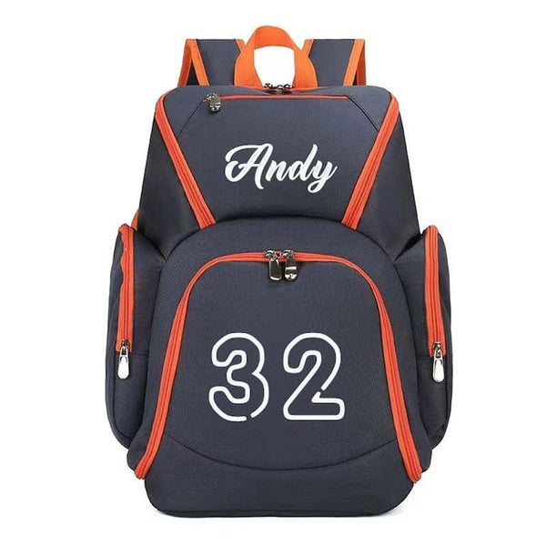 Basketball Backpack Gift, Personalized Name/Number Basketball Bag