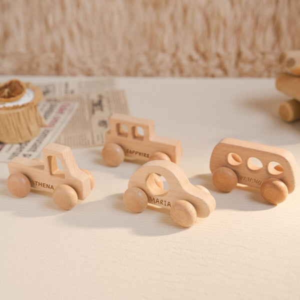 Personalized Wooden Car For Kids