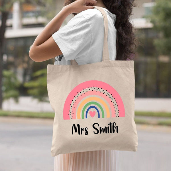 Teacher Gift Personalised Teacher Bag Custom Bag Graduation Gift