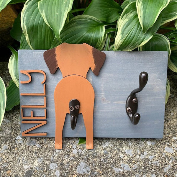 Custom Leash Holder / Leash Holder / Pet Storage