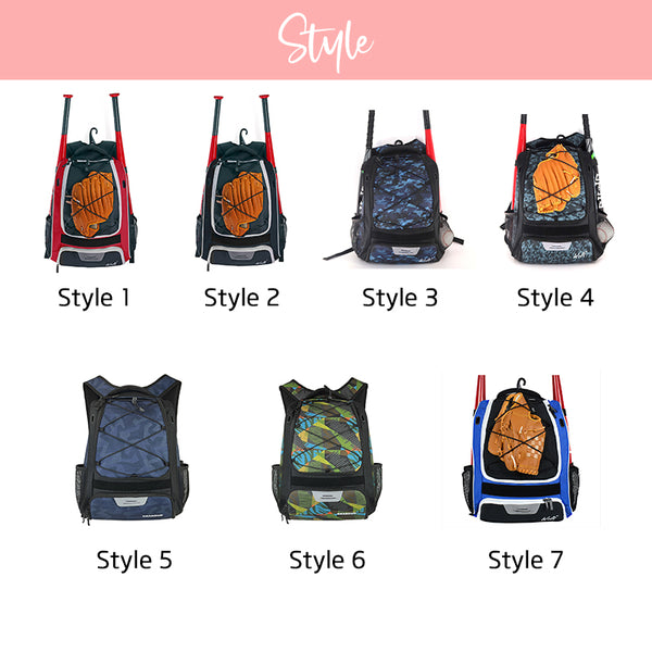 Personalized Baseball,Softball Backpack| Custom Baseball Bag | Custom Softball Bag