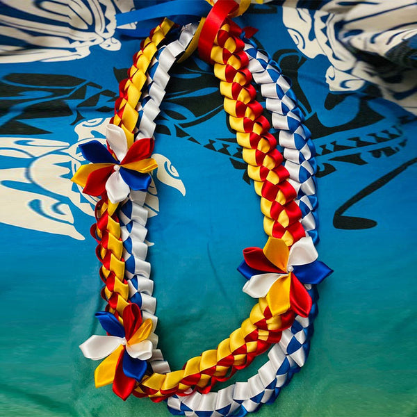 Graduation Lei Ribbon Lei Birthday, Bridal or Baby Shower, Special Occasion