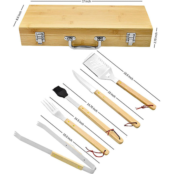 Personalize Grill Set, BBQ Grill Set, BBQ Tool Set, Grilling Tool Set, Men's Grill Gift