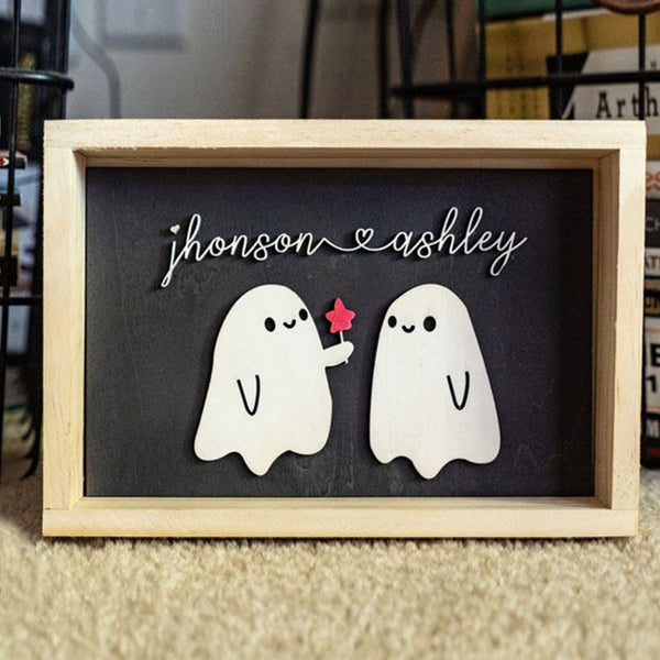 Forever My Boo | Couple Decoration|Custom Halloween Gift |Personalized Gifts | Custom Couple Gifts | Valentine's Gifts