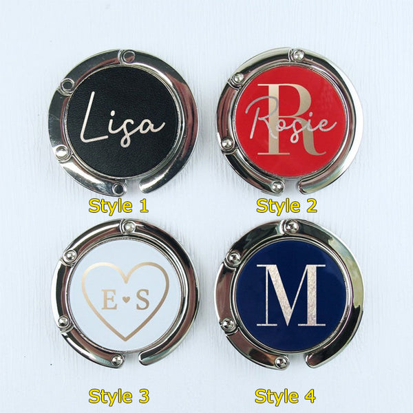 Personalised Folding Handbag Hanger