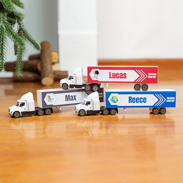 Personalized Kids Toy Truck, Custom Toy Truck